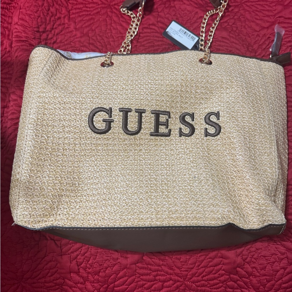COPY - GUESS Tan Tote Bag